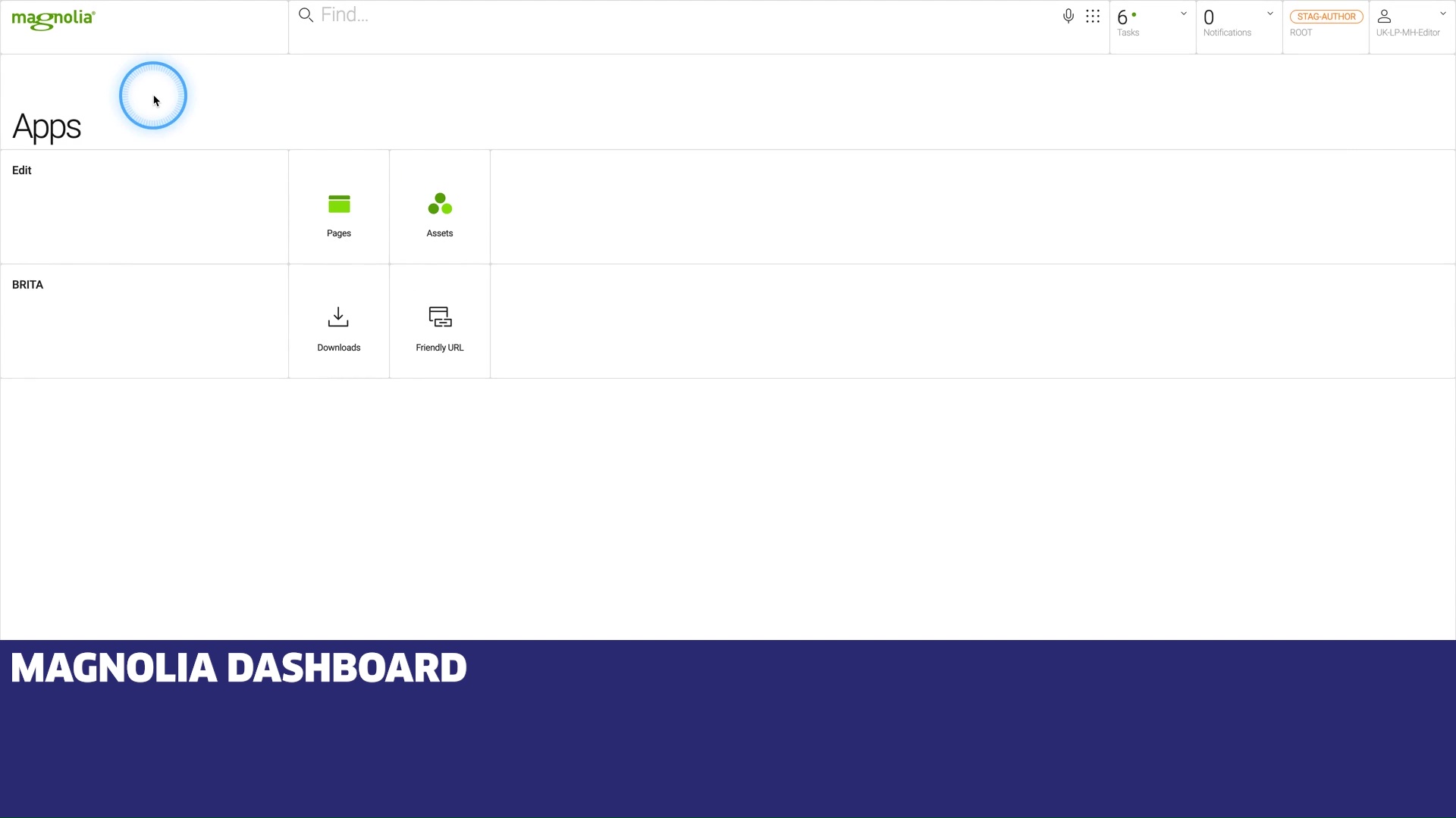 CMS Dashboard